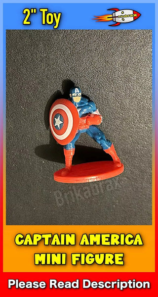 Marvel Comics: Captain America Mini Figure (Plastic Mini Figure)