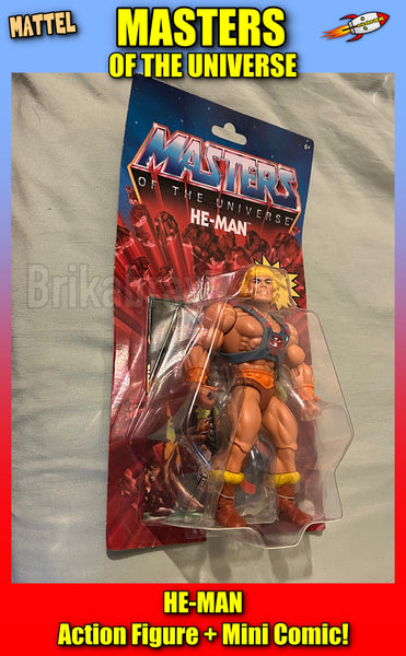Masters of the Universe Origins He-Man 6" Action Figure by Mattel Brand New (2021)