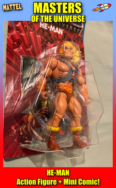 Masters of the Universe Origins He-Man 6" Action Figure by Mattel Brand New (2021)