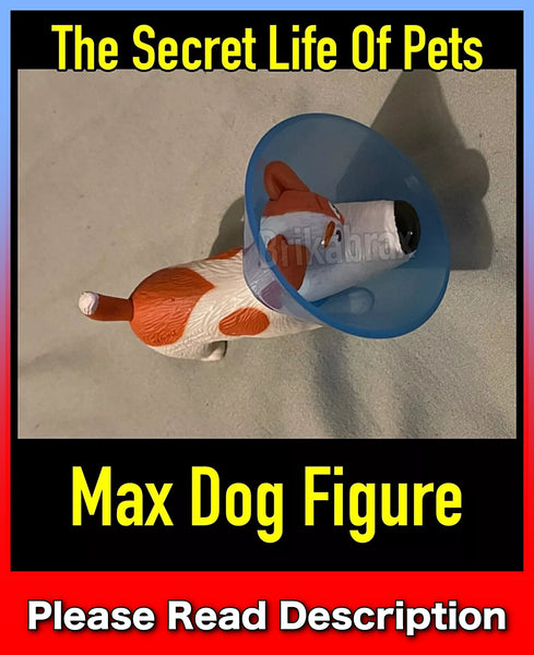Max The Dog - The Secret Life of Pets Action Figure (Used) McDonalds Toy