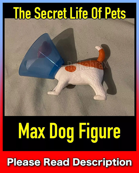 Max The Dog - The Secret Life of Pets Action Figure (Used) McDonalds Toy