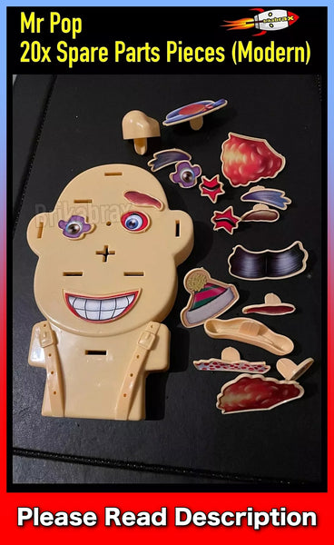 Mr Pop 20x Spare Parts Pieces (Modern) Sold as Spare Parts Only Game Not Complete