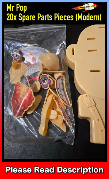 Mr Pop 20x Spare Parts Pieces (Modern) Sold as Spare Parts Only Game Not Complete