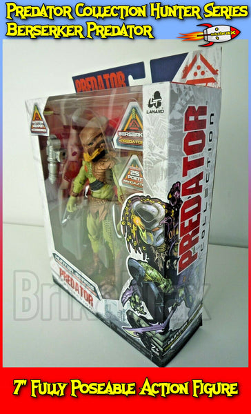 Predator Collection Hunter Series Berserker Predator 7" Fully Poseable Action Figure New Sealed