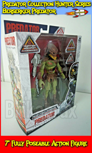 Predator Collection Hunter Series Berserker Predator 7" Fully Poseable Action Figure New Sealed