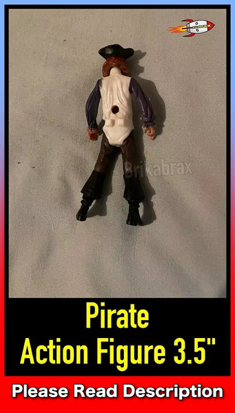 Pirate Action Figure 3.5"