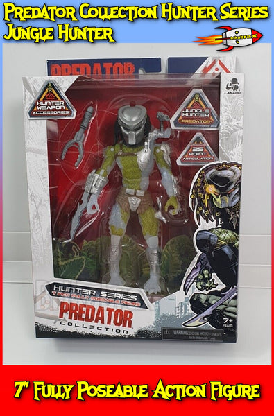 Predator Collection Hunter Series Jungle Hunter 7" Fully Poseable Action Figure New Sealed
