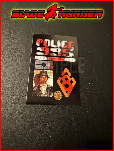 Replica Inspired Prop & Cosplay Blade Runner ID Card Prop Set Includes: Deckard ID, Gaff ID, Plus WorldCard Prop (All Made From Card)