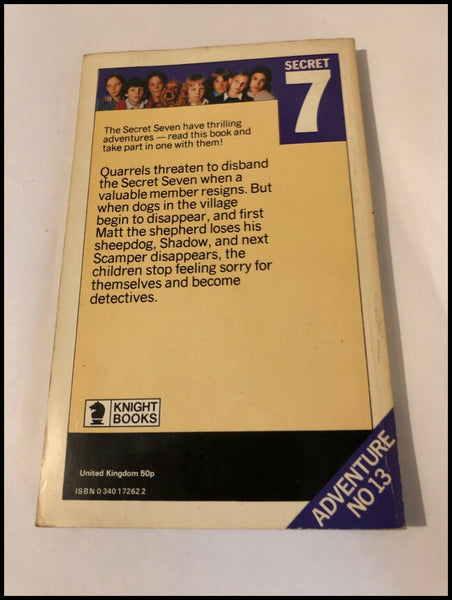 Shock for the Secret Seven by Enid Blyton (Paperback, 1979)