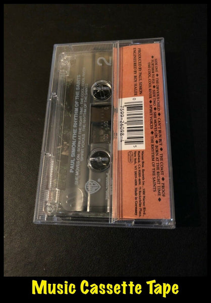 Paul Simon The Rhythm of the Saints - Music Cassette Tape - WB Music WX3-10C