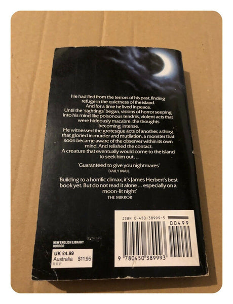 Moon by James Herbert (Paperback, 1992)