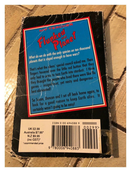 My Teacher Flunked the Planet by Bruce Coville (Paperback, 1992)