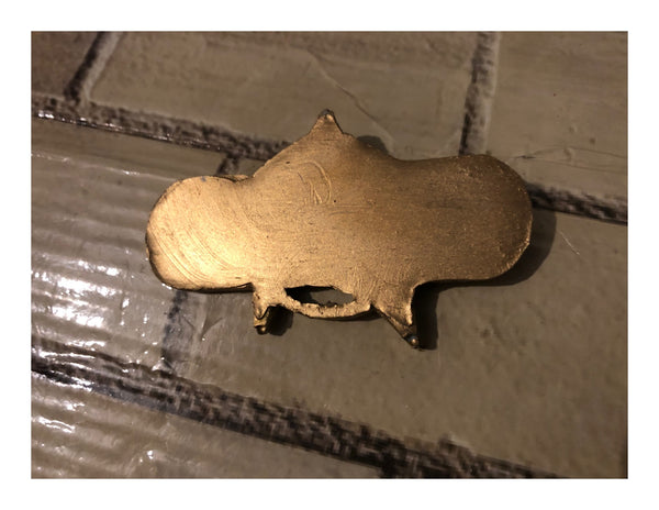 Star Trek 2-6 Movie Resin Uniform Badge (Painted Gold) Fan Made