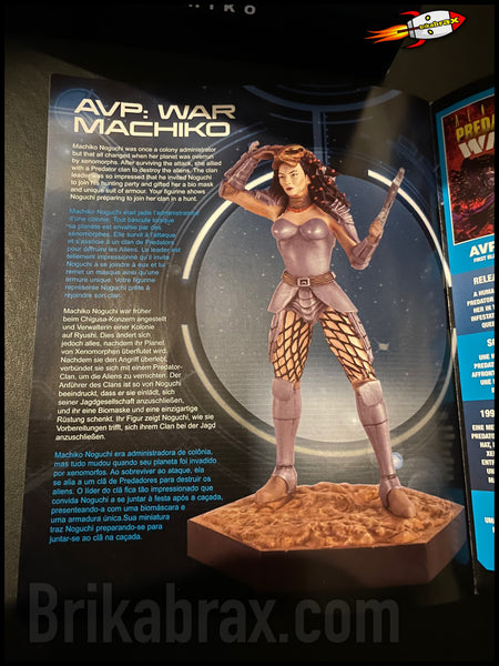 Eaglemoss Alien Collection: Machiko (Aliens VS Predator WAR) Figurine