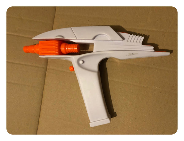 Star Trek 2009 1.1 Scale White & Orange Colour Phaser Toy With Sounds