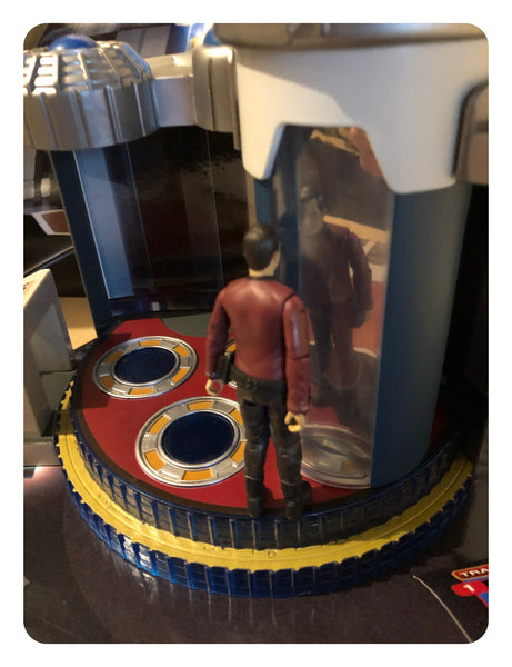 Star Trek 2009 USS Enterprise Transporter Room w/Scotty Figure