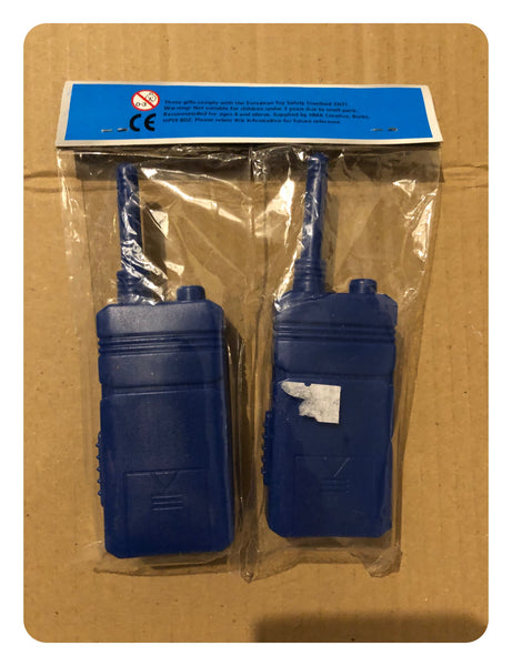 Power Rangers Walkie Talkie Set (Plastic Pretend Play Version) New
