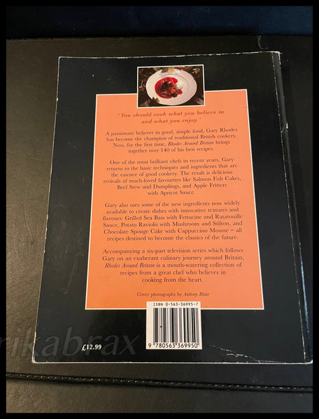 Rhodes Around Britain by Gary Rhodes (BBC Paperback Book 1996)