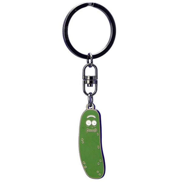 Rick and Morty Pickle Rick Keyring