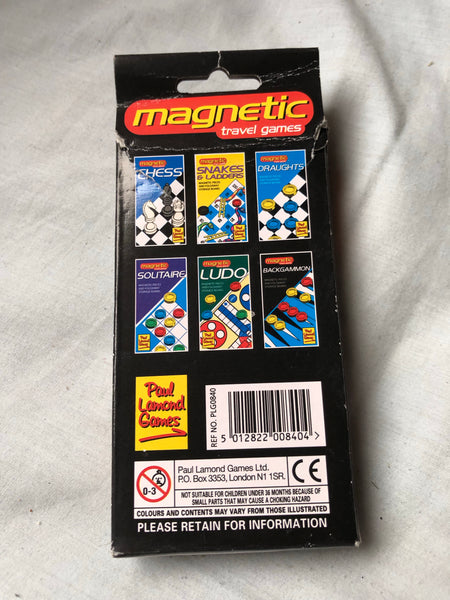 Magnetic Travel Game: Backgammon - New