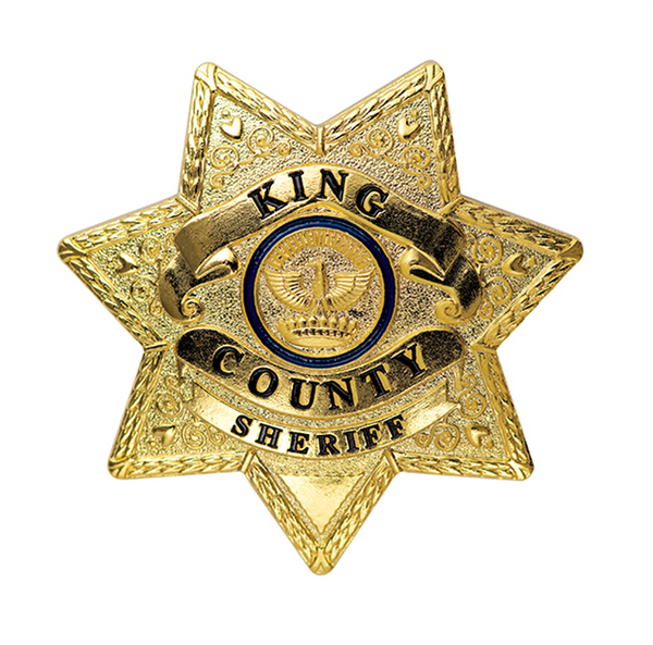 Rick Grimes Sheriff's Badge Prop Replica 1.1 Scale (Eaglemoss Walking Dead Collection)