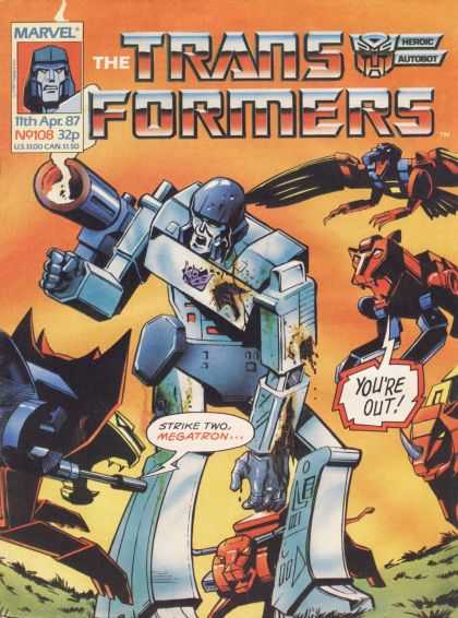 Vintage Marvel Transformers UK Comics Issue Numbers 101 to 150 (Used) Select Comic - One Supplied