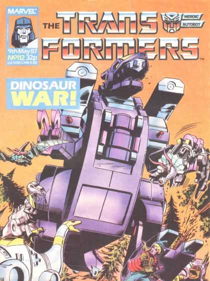 Vintage Marvel Transformers UK Comics Issue Numbers 101 to 150 (Used) Select Comic - One Supplied