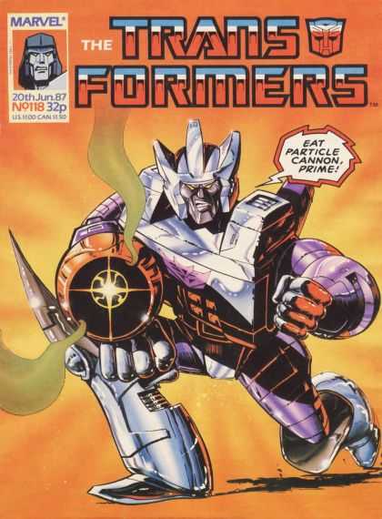 Vintage Marvel Transformers UK Comics Issue Numbers 101 to 150 (Used) Select Comic - One Supplied