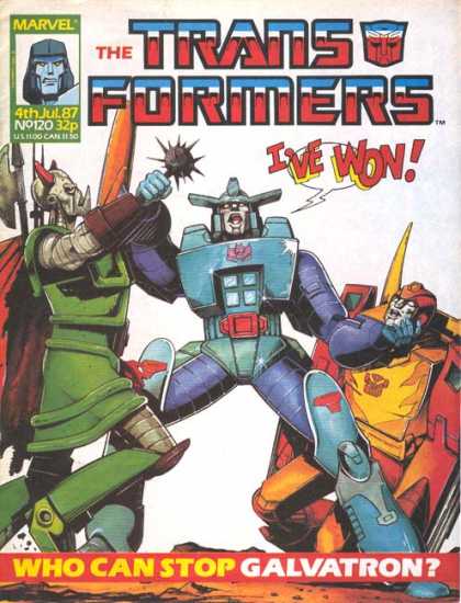 Vintage Marvel Transformers UK Comics Issue Numbers 101 to 150 (Used) Select Comic - One Supplied