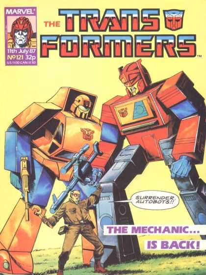 Vintage Marvel Transformers UK Comics Issue Numbers 101 to 150 (Used) Select Comic - One Supplied