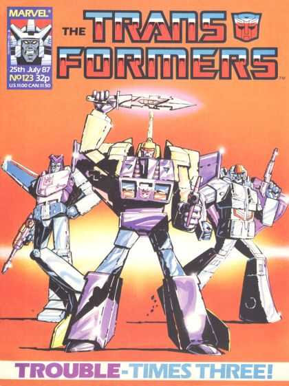 Vintage Marvel Transformers UK Comics Issue Numbers 101 to 150 (Used) Select Comic - One Supplied