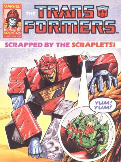 Vintage Marvel Transformers UK Comics Issue Numbers 101 to 150 (Used) Select Comic - One Supplied