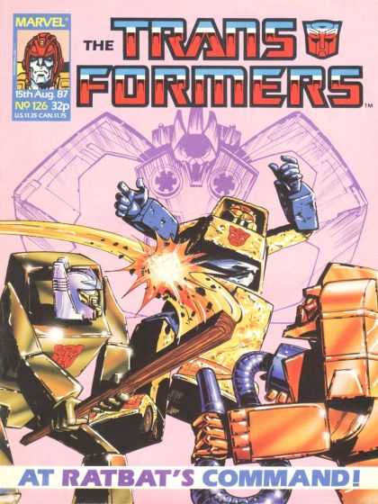 Vintage Marvel Transformers UK Comics Issue Numbers 101 to 150 (Used) Select Comic - One Supplied