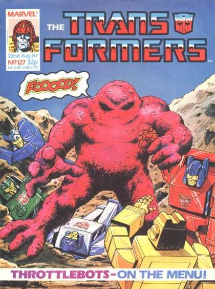 Vintage Marvel Transformers UK Comics Issue Numbers 101 to 150 (Used) Select Comic - One Supplied