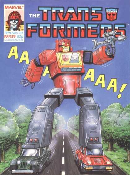 Vintage Marvel Transformers UK Comics Issue Numbers 101 to 150 (Used) Select Comic - One Supplied