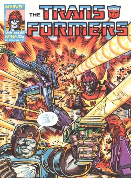 Vintage Marvel Transformers UK Comics Issue Numbers 101 to 150 (Used) Select Comic - One Supplied