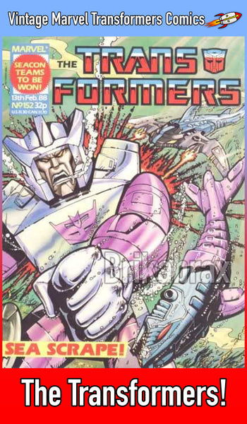 Vintage Marvel Transformers UK Comics Issue Numbers 151 to 200 (Used) Select Comic - One Supplied