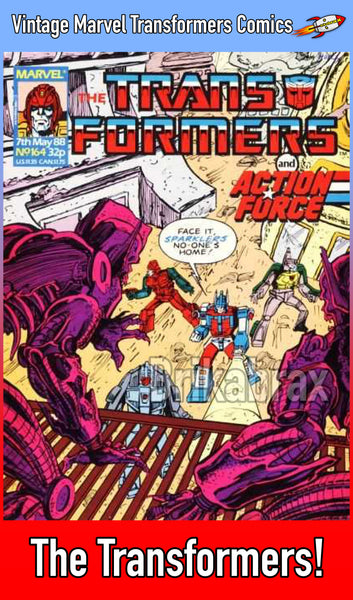 Vintage Marvel Transformers UK Comics Issue Numbers 151 to 200 (Used) Select Comic - One Supplied