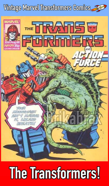 Vintage Marvel Transformers UK Comics Issue Numbers 151 to 200 (Used) Select Comic - One Supplied