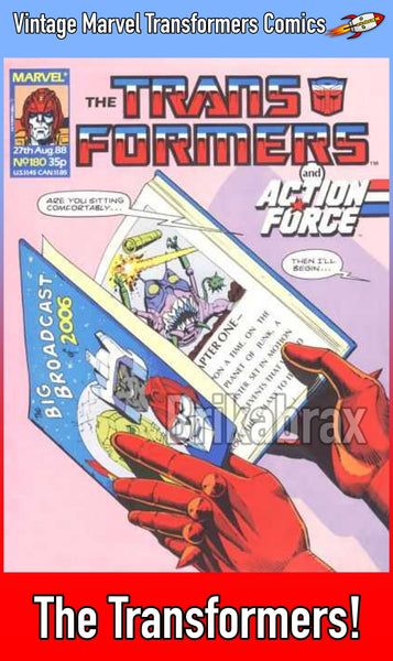 Vintage Marvel Transformers UK Comics Issue Numbers 151 to 200 (Used) Select Comic - One Supplied