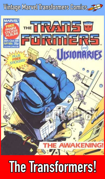 Vintage Marvel Transformers UK Comics Issue Numbers 151 to 200 (Used) Select Comic - One Supplied