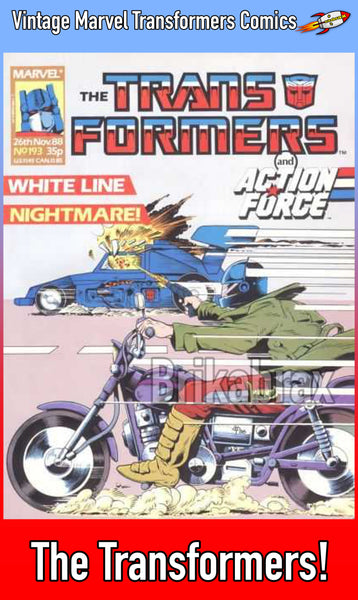 Vintage Marvel Transformers UK Comics Issue Numbers 151 to 200 (Used) Select Comic - One Supplied