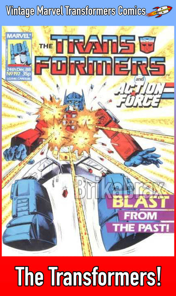 Vintage Marvel Transformers UK Comics Issue Numbers 151 to 200 (Used) Select Comic - One Supplied