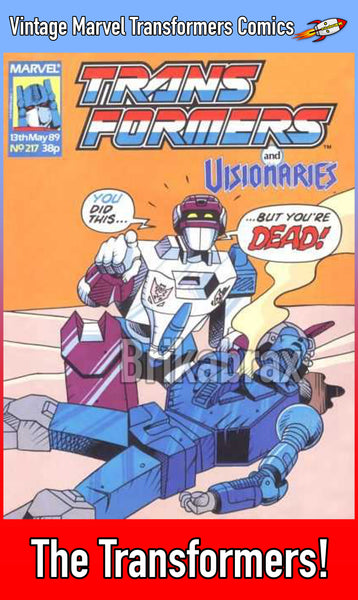 Vintage Marvel Transformers UK Comics Issue Numbers 201 t0 349 + Specials (Used) Select Comic - One Supplied