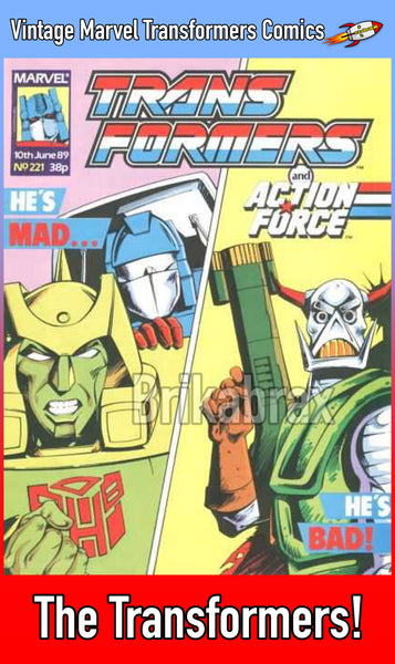 Vintage Marvel Transformers UK Comics Issue Numbers 201 t0 349 + Specials (Used) Select Comic - One Supplied