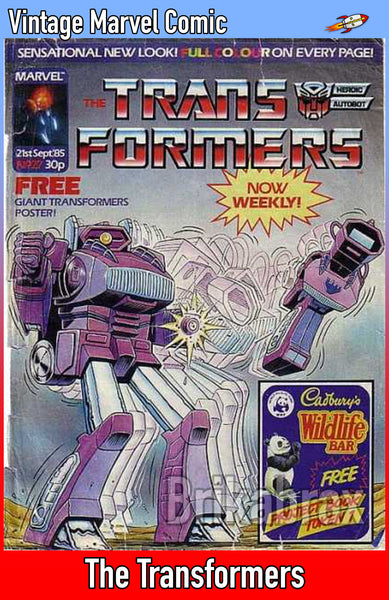 Vintage Marvel Transformers UK Comics Issue Numbers 1 to 100 (Used) Select Comic - One Supplied