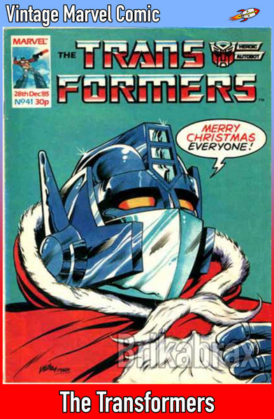 Vintage Marvel Transformers UK Comics Issue Numbers 1 to 100 (Used) Select Comic - One Supplied