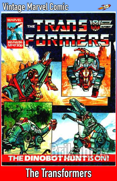 Vintage Marvel Transformers UK Comics Issue Numbers 1 to 100 (Used) Select Comic - One Supplied