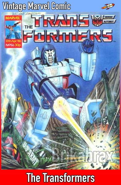 Vintage Marvel Transformers UK Comics Issue Numbers 1 to 100 (Used) Select Comic - One Supplied