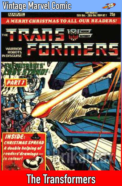 Vintage Marvel Transformers UK Comics Issue Numbers 1 to 100 (Used) Select Comic - One Supplied